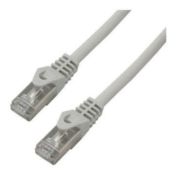MCL SAMAR Cordon de raccordement Eco - RJ-45 (M) pour RJ-45 (M) - 3 m - Paire torsadée écrantée (F/UTP) - CAT 6 - Gris