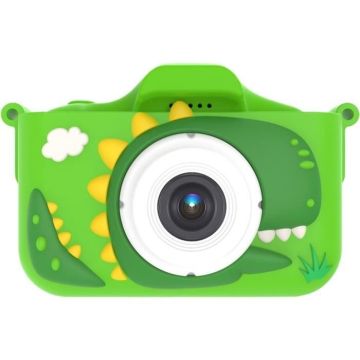 Appareil Photo Pour Tout-Petits, Appareil Photo Numérique Dinosaure Pour Enfants, Double Caméra Hd 4800 W 1080 P, Caméra Vid[h1721]