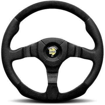Volante - MOMO - Dark Fighter 350 ALC/AIR - Couleur Noir - Design Sportif - Confort Optimal