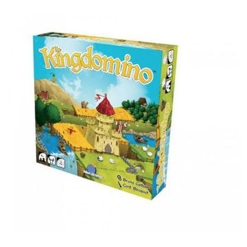 Jeu de réflexion Kingdomino - BLUE ORANGE - Modèle Kingdomino - 2 joueurs ou plus - Adulte - Bleu