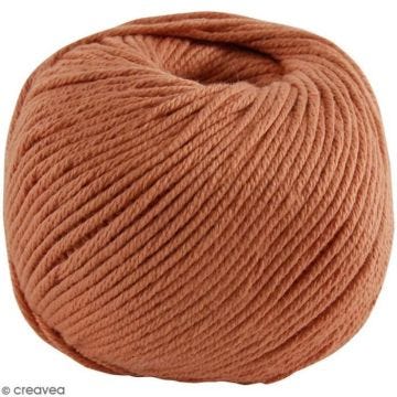 Fil DMC Natura Medium - Orange Blush N° 310