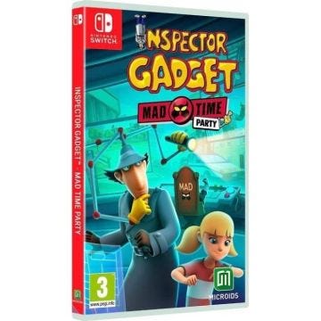 Jeu vidéo - INSPECTOR GADGET - MAD TIME PARTY - Aventure - 1-4 joueurs - Nintendo Switch