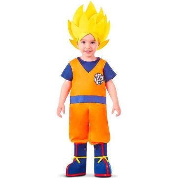 Déguisement Goku Saiyan Dragon Ball pour bébé - MY OTHER ME FUN COMPANY, SL. - Noir - A partir de 7 mois