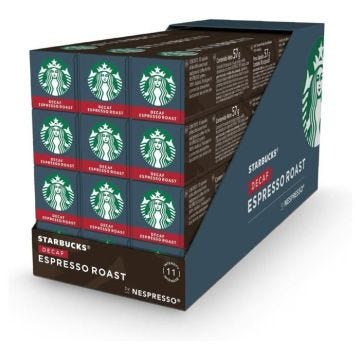 starbucks by nespresso decaf espresso roast 120 capsules