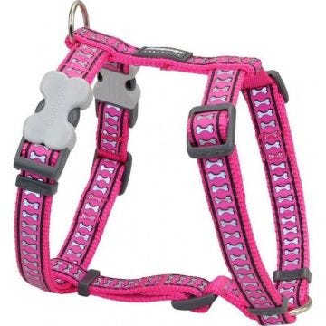 Red Dingo - Harnais réfléchissant pour chien - Fuchsia taille XL