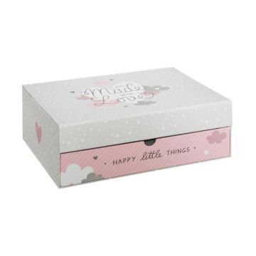 Atmosphera - Coffret naissance Rose 15 pièces