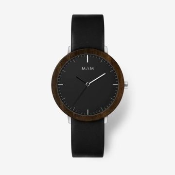 Montre en Bois MAM Originals - FERRA 621 - Quartz - Cuir - Mixte
