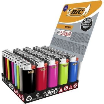 Bic Mini Briquets jetables assortis Lot de 50347