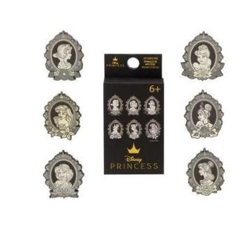 Pin's de collection - Disney - Portraits de Princesses - Métal - Mixte - Adulte