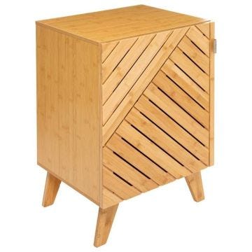 5five - meuble 1 porte "bath n modul" bambou