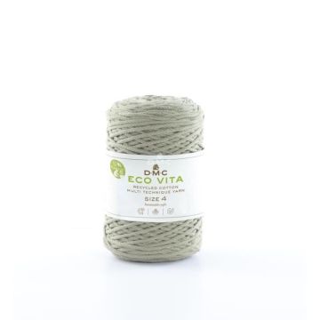 Fil Coton Recyclé - DMC - 4mm - 250g - Couleur 08 - Vert