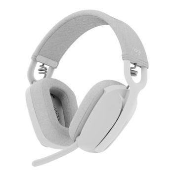 Casque - Sans fil - Logitech - Zone Vibe 100 - Léger - Anti bruit de fond - Avec Micro - Blanc