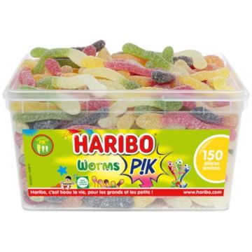 Bac de 150 pièces Worms Pik Haribo