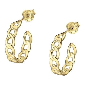 Boucles d'Oreilles femme - Lotus - Boucles d'oreilles Lotus argent doré - Couleur de la matière:Jaune