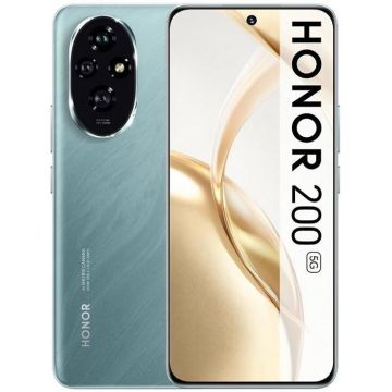 HONOR 200 5G 12Go 512Go Vert 6.7” AMOLED 120Hz Snapdragon 7 Gen 3 5200mAh Charge rapide 100W Smartphone