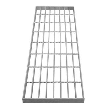 Grille Caillebotis Acier Galvanisé 800mm x 270 mm - Min 260gr/m² Maille 32 x 100mm - Gris
