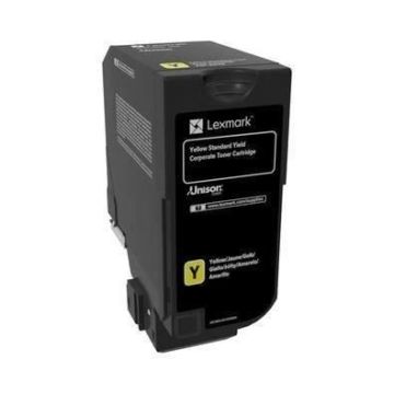 Cartouche de toner LEXMARK Entreprise - Jaune pour LEXMARK X748de, X748dte
