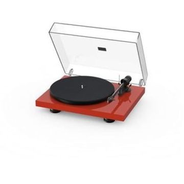 Platine vinyle - Pro-Ject - Debut Carbon EVO - Rouge Laque - Contrôle électronique - Bras en fibre de carbone