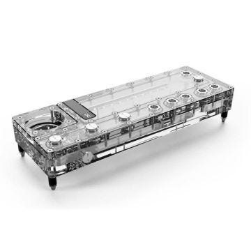 Distro Plate - ALPHACOOL - Core 360 mm - Acryl - VPP/D5 - Droite