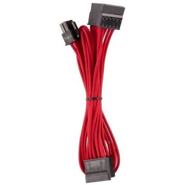 CORSAIR Kit pro de câbles pour alimentation à gainage individuel de type 4 Gen 4 Premium – Rouge (CP-8920223)