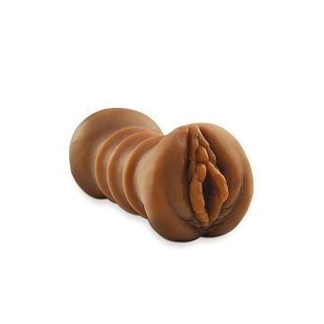 Masturbateur - Flip A Sista - RD216 - Inclus Lubrifiant - Nettoyant Toy - TPR Mocha