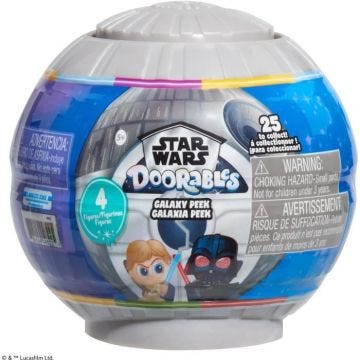 Figurines à collectionner - STAR WARS - Capsule Galaxy Peek - 4 figurines, 4 cm, 25 à collectionner