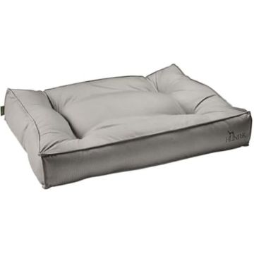 Canapé pour chiens - Hunter - Lancaster Gray matelassée - Gris - Rectangulaire - Intérieur