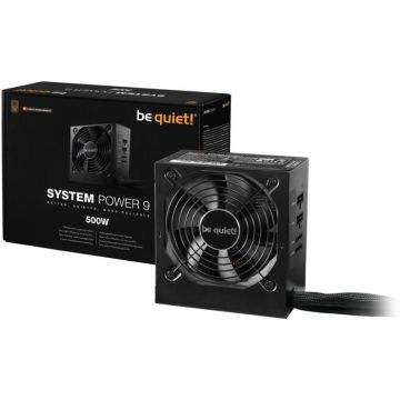 Alimentation - be quiet! - SYSTEM POWER 9 - 500W - 4 connecteurs PCIe - Ventilateur 120 mm