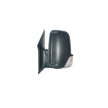 Rétroviseur manuel gauche noir bras court Volkswagen Crafter 2006-2016 RA26532