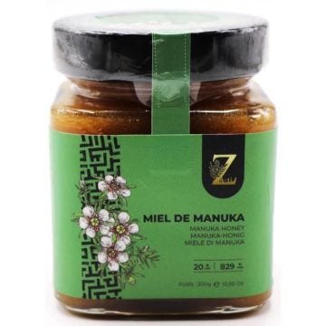 Miel de Manuka MGO 829+ / UMF 20+ de New Zealand | Actif et brut | 300g
