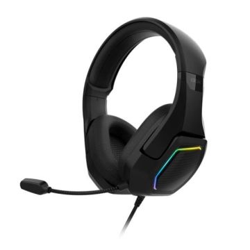 Marque Krom Modèleov NXKROMKANJIBK Avantages - Son virtuel 7.1 - Éclairage à effet arc-en-ciel RVB - Casque 50 mm avec une