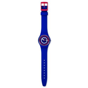 Bracelet silicone et plastique homme - SWATCH - Montre Swatch Blue To Basics