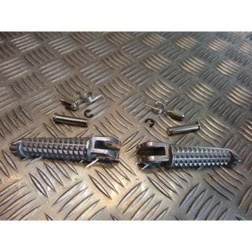 paire cale repose pied avant moto yamaha yzf 1000 600 r1 r6 1998 - 2014