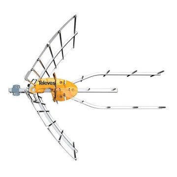 Antenne TV - TELEVES - 148921 - Filtre SAW - Réception UHF stable