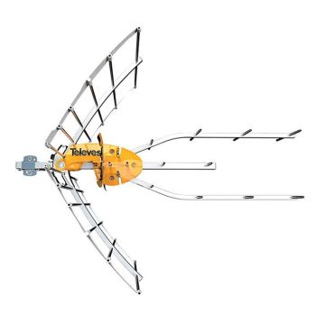 Antenne TV - TELEVES - 148921 - Filtre SAW - Réception UHF stable