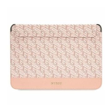 Guess Devinez la pochette pour ordinateur GCube Stripes - Ãtui pour ordinateur portable 14'' (rose)