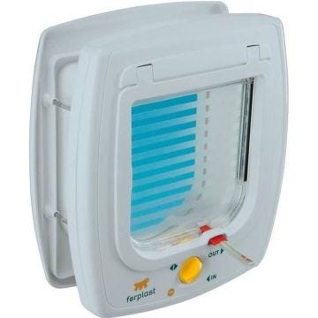 Ferplast Chatière manuelle à 4 voies Swing 5T Blanc 72103011