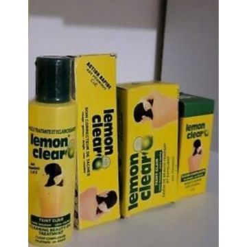 MINI GAMME Lemon Clear Éclaircissant traitant aux vitamines C et E elimine tâches