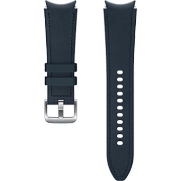 Bracelet Galaxy Watch4 Classique Cuir 130mm Bleu marine