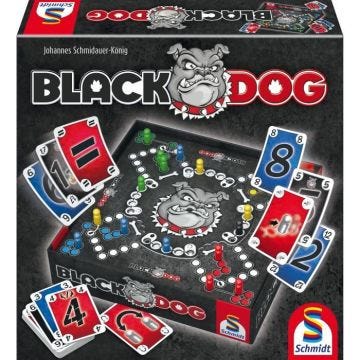 Black DOG® - Jeux de Société - SCHMIDT SPIELE - Affrontez le mystérieux Black DOG® dans ce jeu de stratégie captivant !
