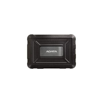 Boitier externe 2.5" SATA 6Gb-s 600 Mo-s USB 3.0 noir - ADATA - ED600 - Résistant aux chocs et à l'eau