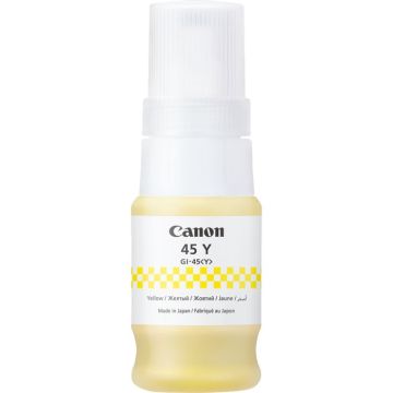 Cartouche d'encre jaune GI-45 Y EMB pour imprimantes Canon.