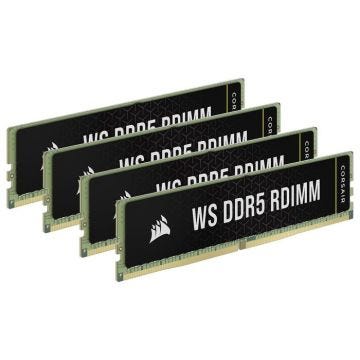 Mémoire vive DDR5 ECC Registered Corsair WS 64 Go (4 x 16 Go) 6000 MHz CL40 - Kit Quad Channel