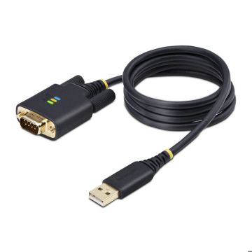 - StarTech.com - StarTech.com 3ft (1m) USB to Serial Adapter Cable, Interchangeable DB9 Screws/Nuts, COM Retention, USB-A to DB9 R