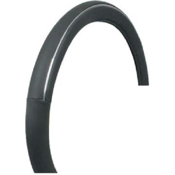 Couvre-volant CHROME STRIP 46/48 cm noir