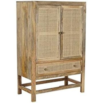 Buffet - DKD HOME DECOR - Estándar - Multicolore - Rotin et bois - 76 cm de hauteur