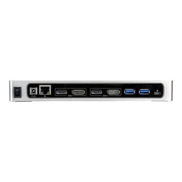 Station d'accueil - STARTECH.COM - Double affichage 4K - USB-C - HDMI - DisplayPort