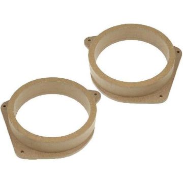 2 Entretoises Haut-Parleur Bois MDF 165mm - impregnees / vernies - Cordoba Ibiza