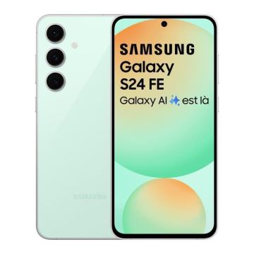 SAMSUNG Galaxy S24 FE Smartphone 5G 128 Go Vert d'eau