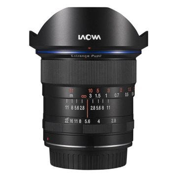 Objectif grand angle LAOWA 12 mm f/2.8 Zero-D pour Sony E-mount
